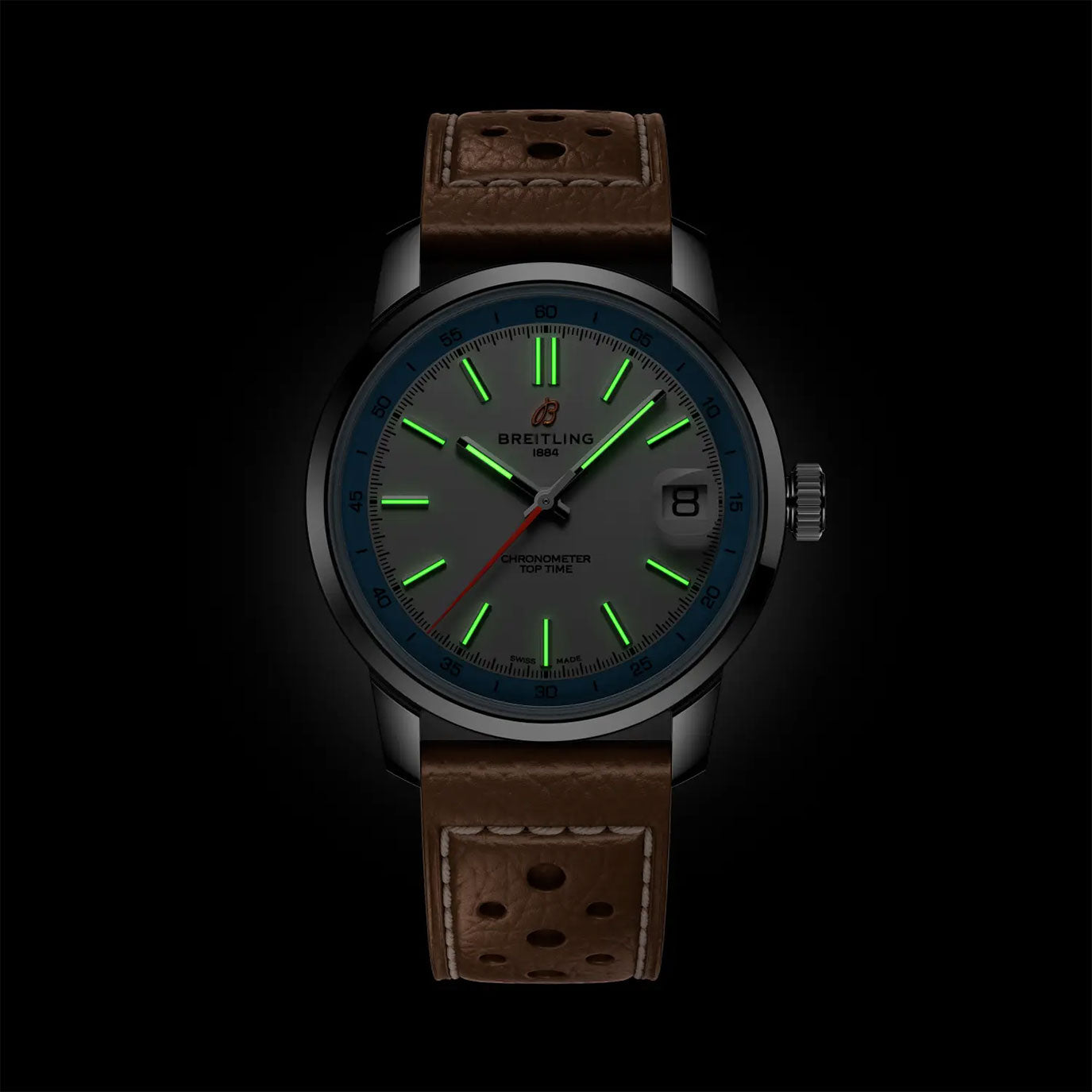 Unworn Breitling Top Time B31 38, AB3113281A1X1, box and papers