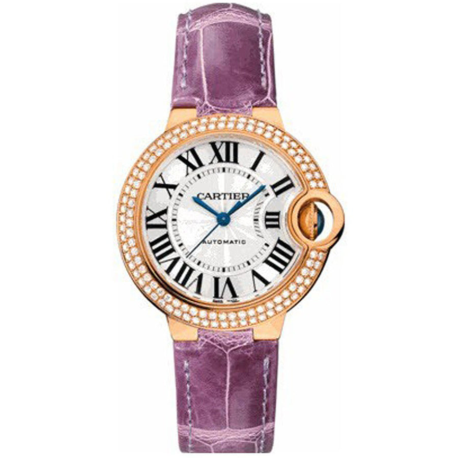 Cartier Ballon Bleu De Cartier 33mm WE902066 Silver Dial