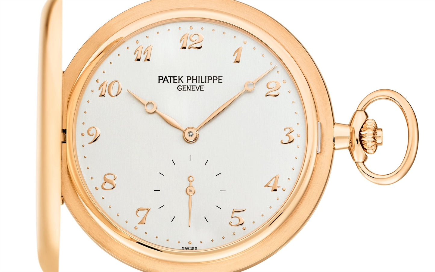 Patek Philippe Hunter-Case Pocket Watch, 18k Rose Gold, 48mm, Ref# 980R-001