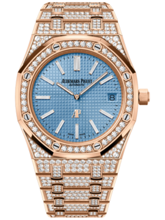 Audemars Piguet SELF WINDING ROYAL OAK “JUMBO” EXTRA-THIN 15202PT.OO.1240PT.01