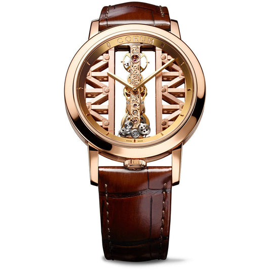 Corum Golden Bridge 43 Rose Gold Watch