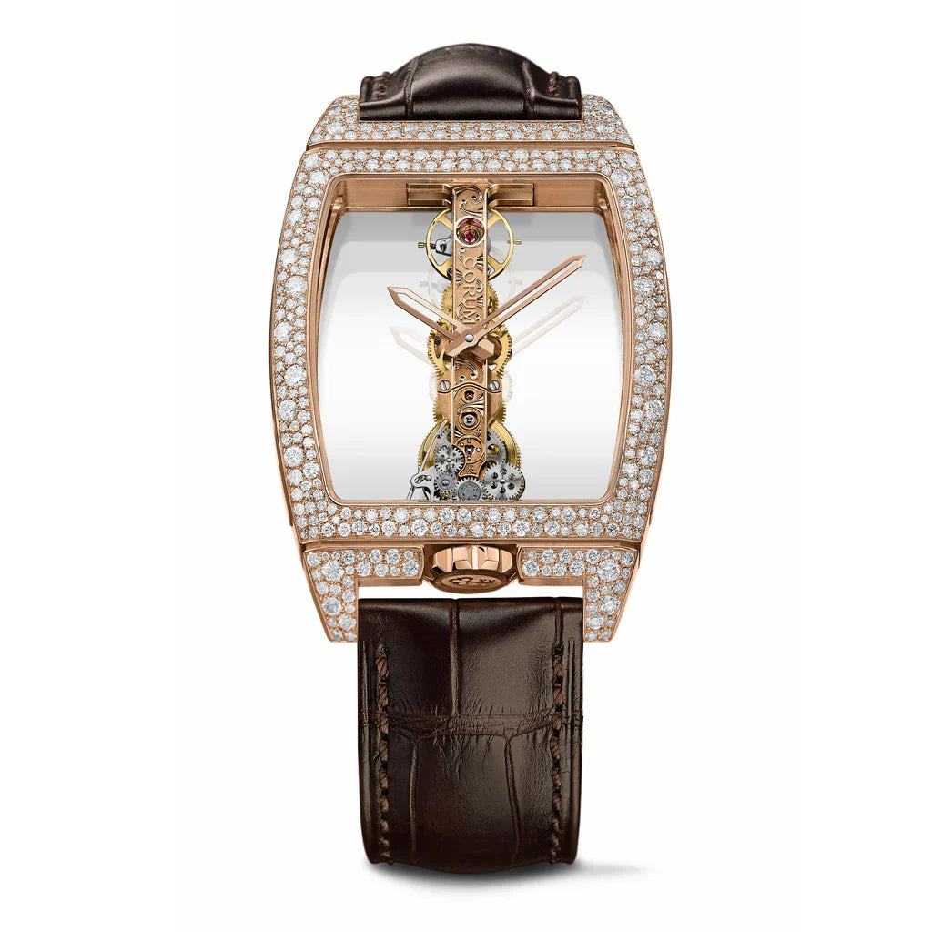 Corum Golden Bridge Classic Rose Gold Snow-Set