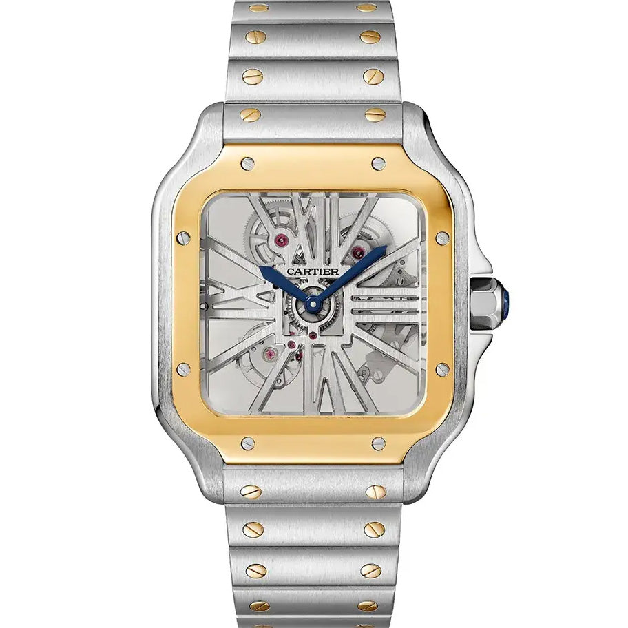 Cartier Santos de Cartier 40mm Openworked Dial WHSA0019