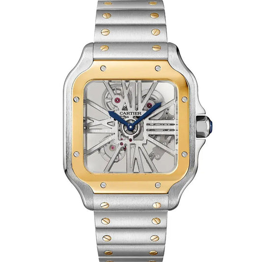 Cartier Santos de Cartier 40mm Openworked Dial WHSA0019