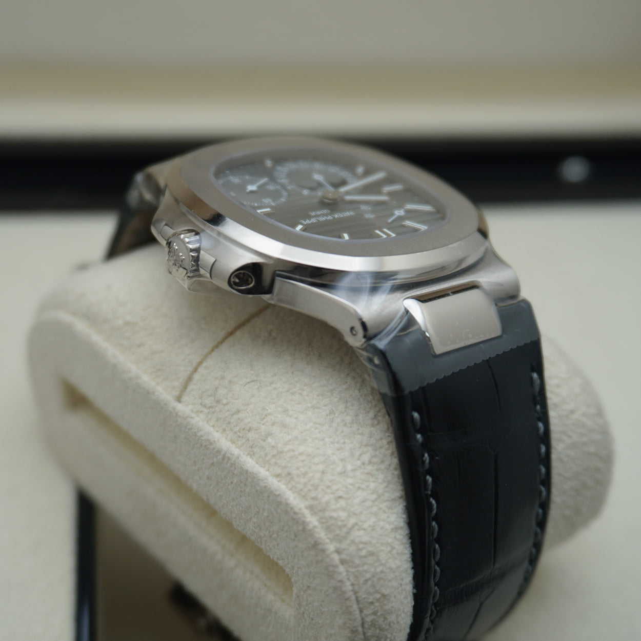 Patek Philippe Nautilus Moon Phases 40mm 5712G Slate Grey Dial