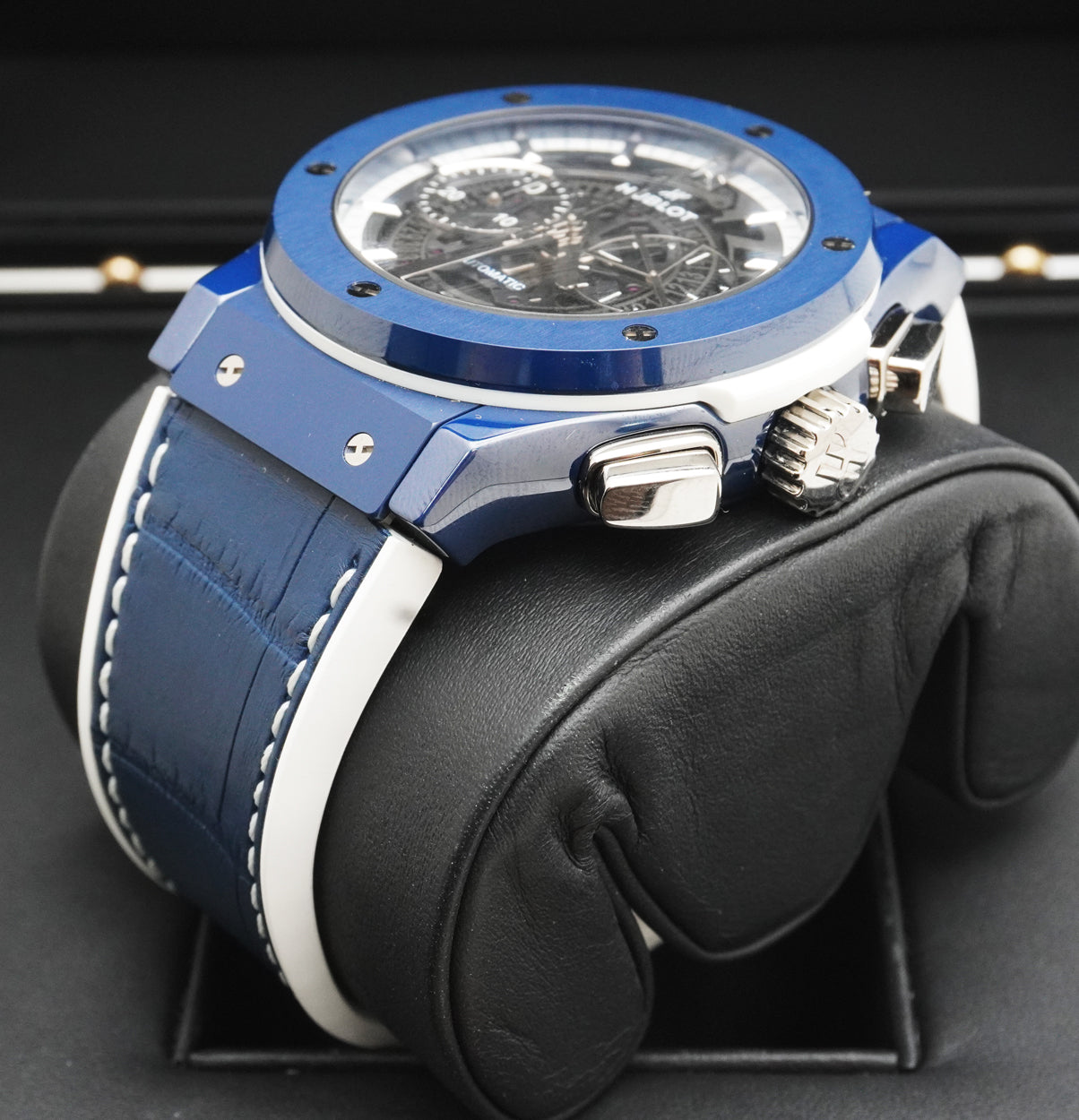 Hublot Classic Fusion Blue Ibiza Limited Edition Blue Ceramic 45mm 525.EX.0129.LR.IBZ22