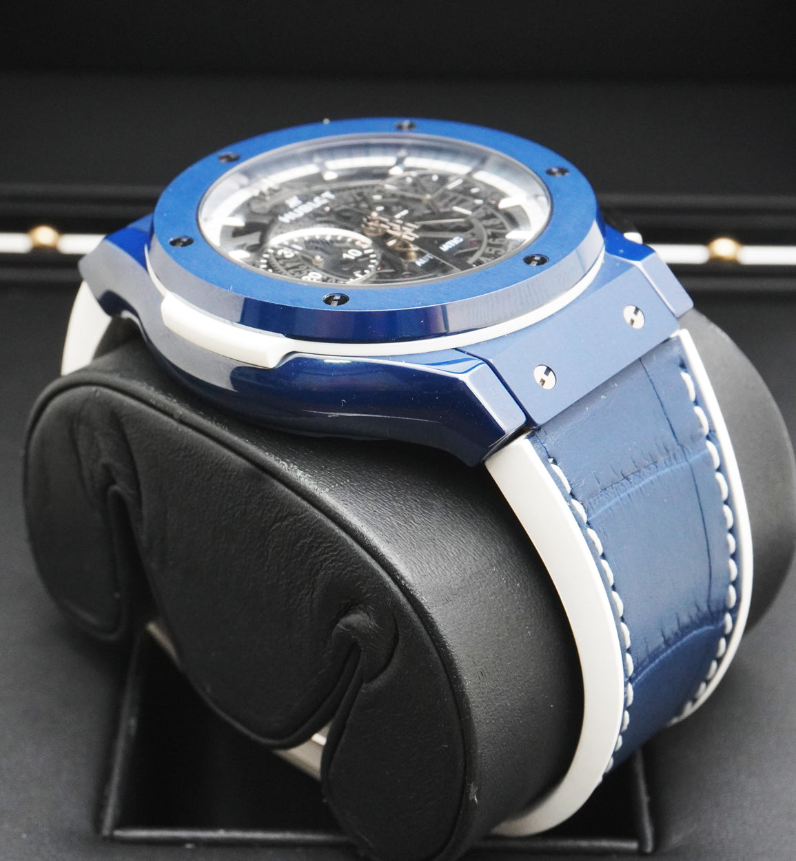 Hublot Classic Fusion Blue Ibiza Limited Edition Blue Ceramic 45mm 525.EX.0129.LR.IBZ22