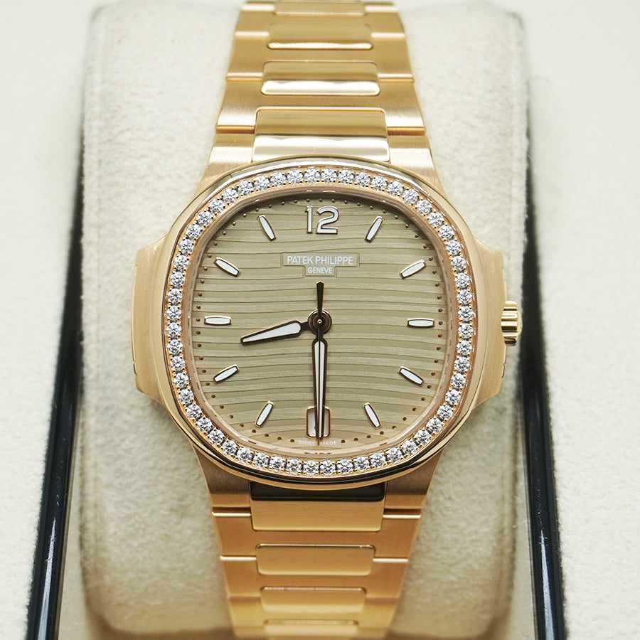 Patek Philippe Nautilus 35mm 7118/1200R Golden Dial