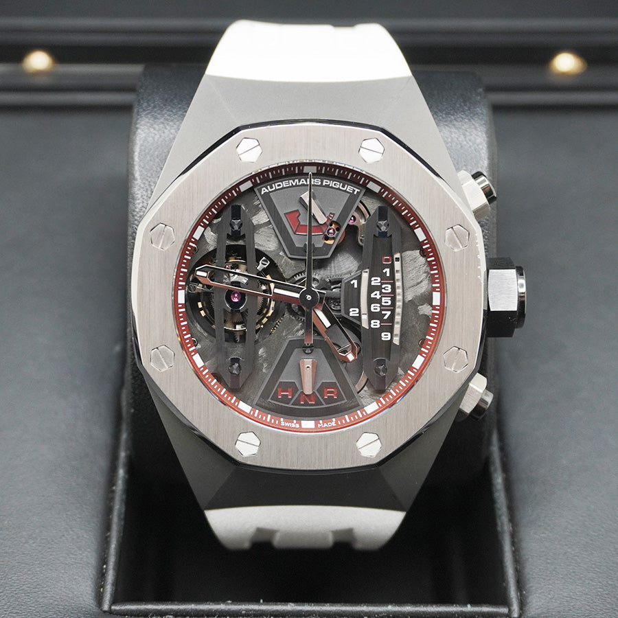 Audemars Piguet Royal Oak Concept Tourbillion Chronograph Limited 25 Pieces 44mm 26223TI Openworked Dial Pre-Owned