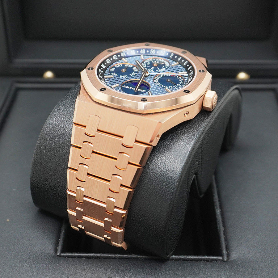 Audemars Piguet Royal Oak Perpetual Calendar 41mm 26574OR Blue Dial Pre-Owned