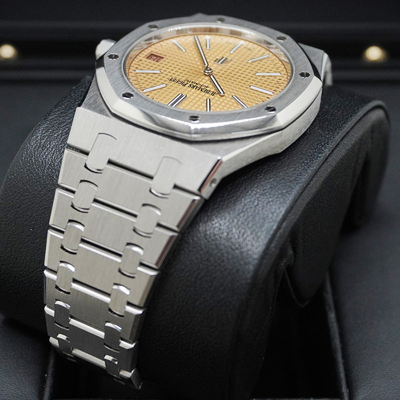 Audemars Piguet Limited Edition Royal Oak "Jumbo" Extra-Thin 39mm 15202BC Pink Dial Pre-Owned