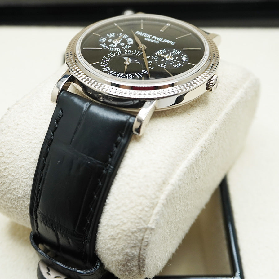 Patek Philippe Grand Complications Perpetual Calendar 38mm 5139G Black Dial Pre-Owned