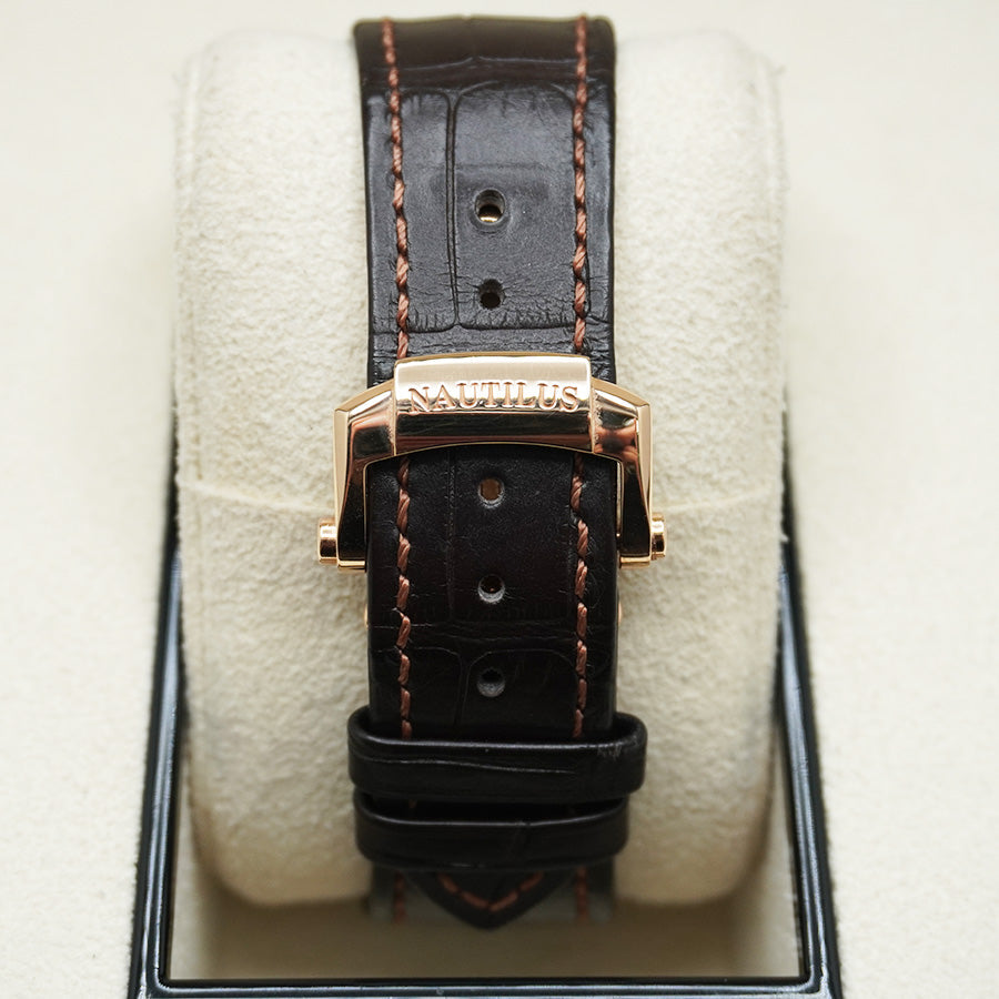 Patek Philippe Nautilus Chronograph 40mm 5980R Brown Dial Pre-Owned