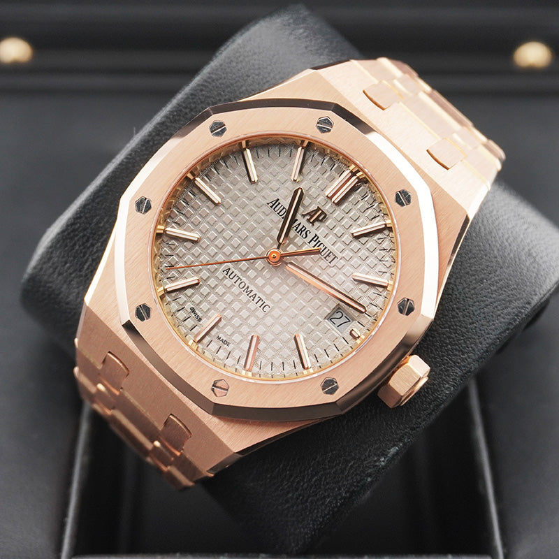 Audemars Piguet Royal Oak 37mm 15450OR Grey Dial Pre-Owned