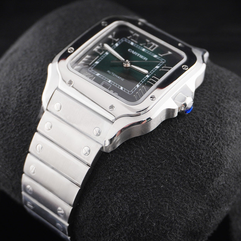 Cartier Santos 40mm Large Model WSSA0062 Green Dial