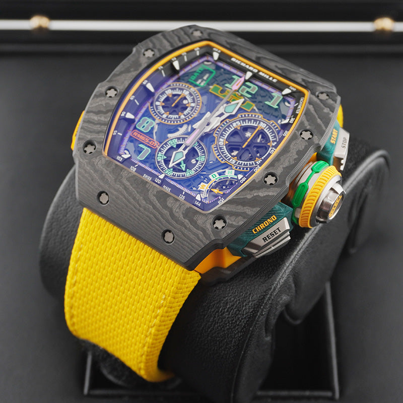 Richard Mille RM65-01 Lebron James Automatic Winding Split Chronograph Openworked Dial