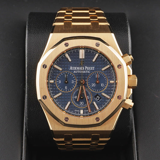Audemars Piguet Royal Oak Chronograph 41mm 26320BA.OO.1220BA.02 Blue Dial Pre-Owned