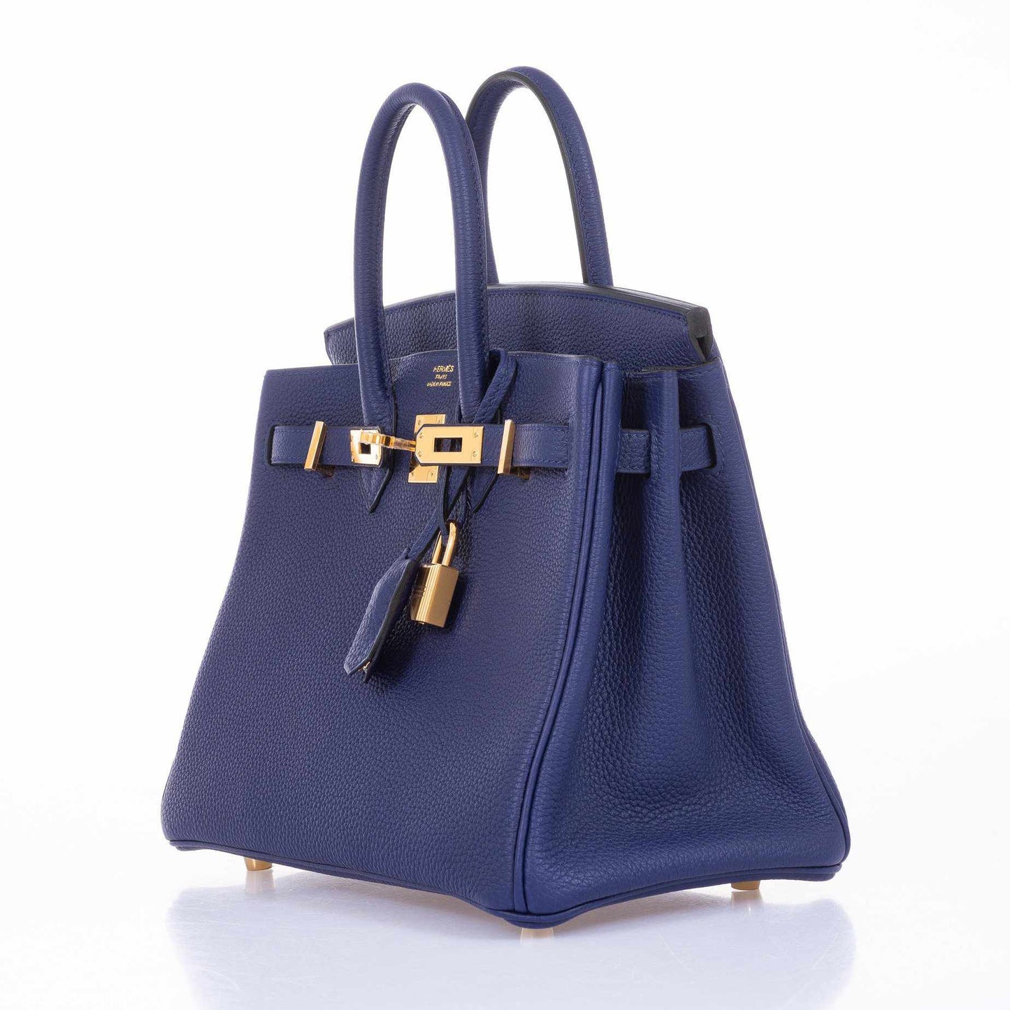Hermès Birkin 25 Blue Encre (Ink) Togo Gold Hardware