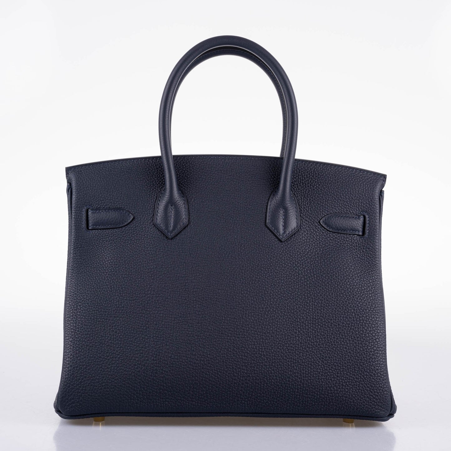 Hermès Birkin 30 Bleu (Blue) Nuit Togo with Gold Hardware - 2021, Z