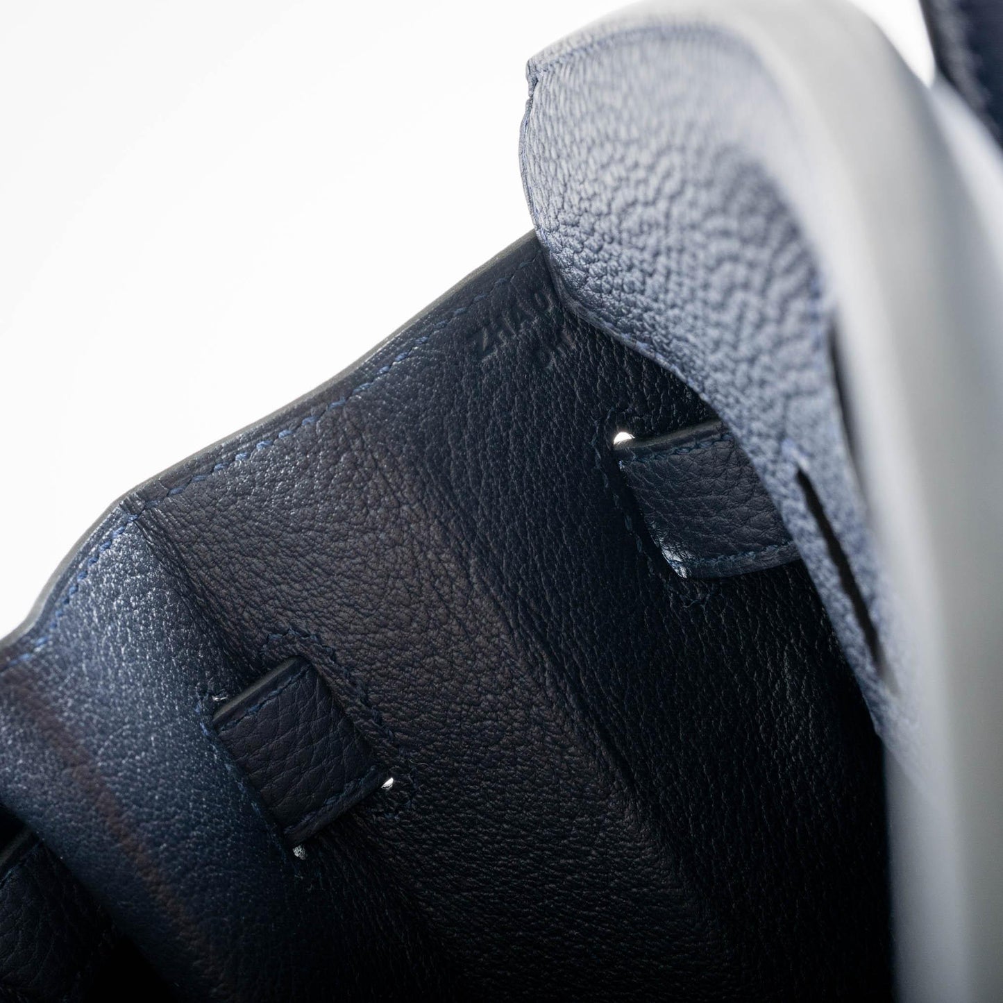 Hermès Birkin 30 Bleu (Blue) Nuit Togo with Gold Hardware - 2021, Z