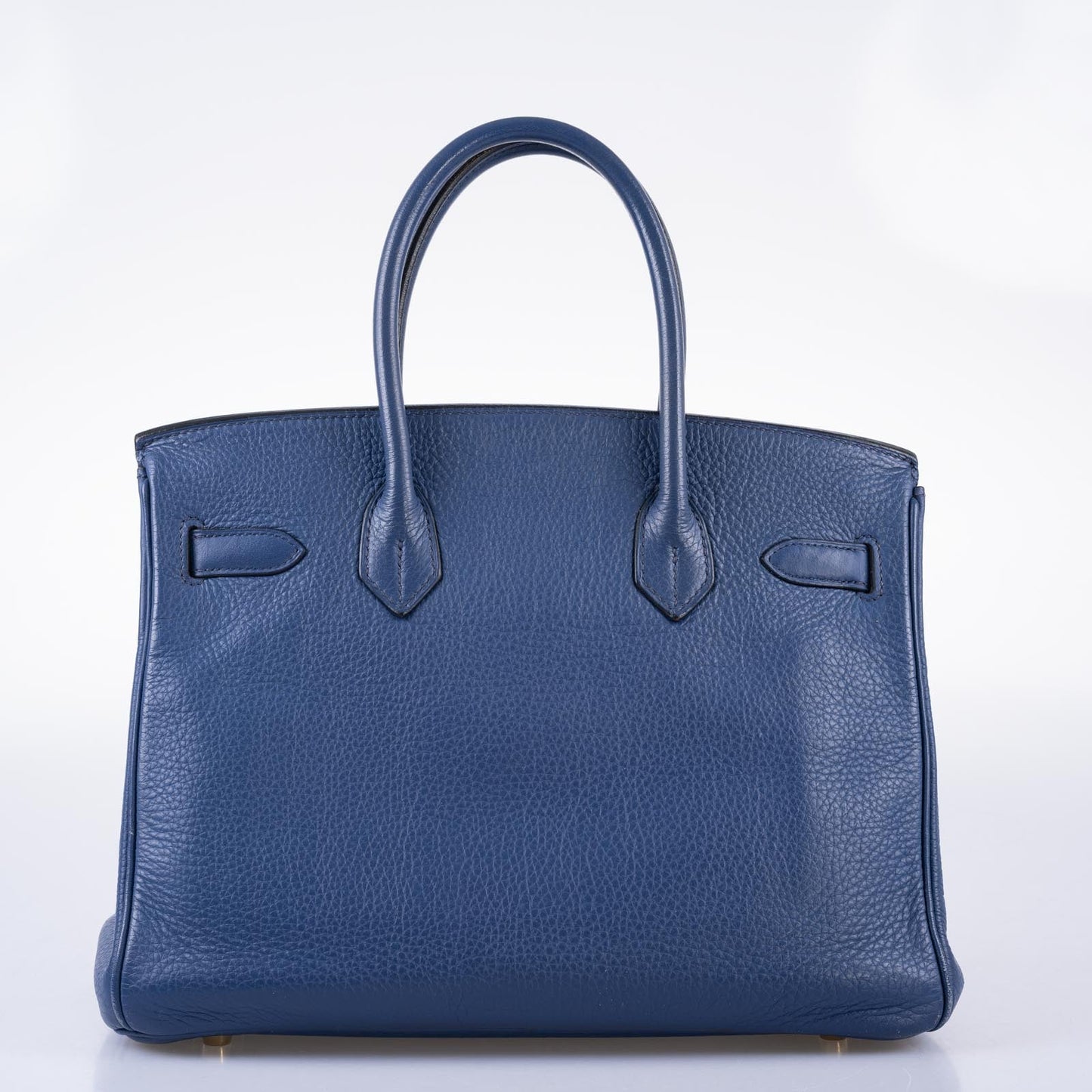 Hermès Birkin 30 Blue Brighton Clemence with Gold Hardware
