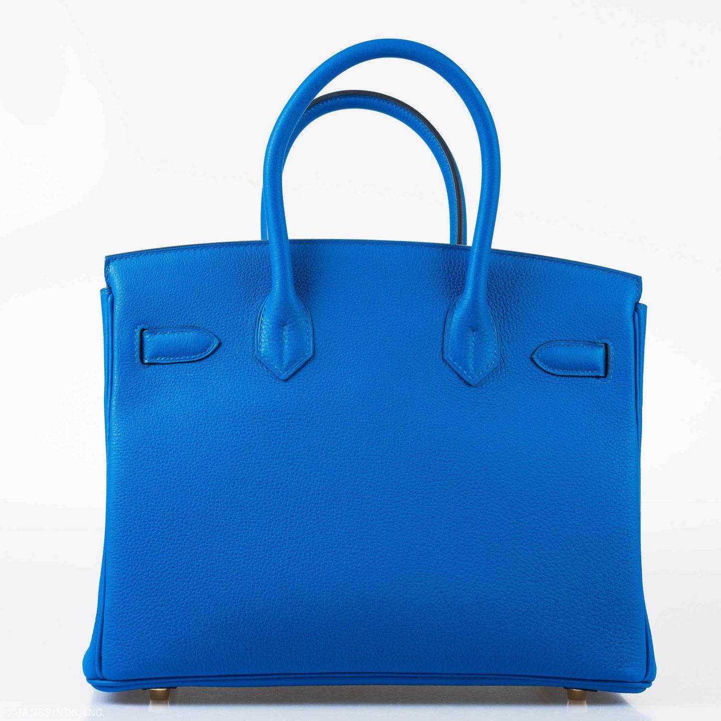 Hermès Birkin 30 Blue Zellige Togo Gold Hardware