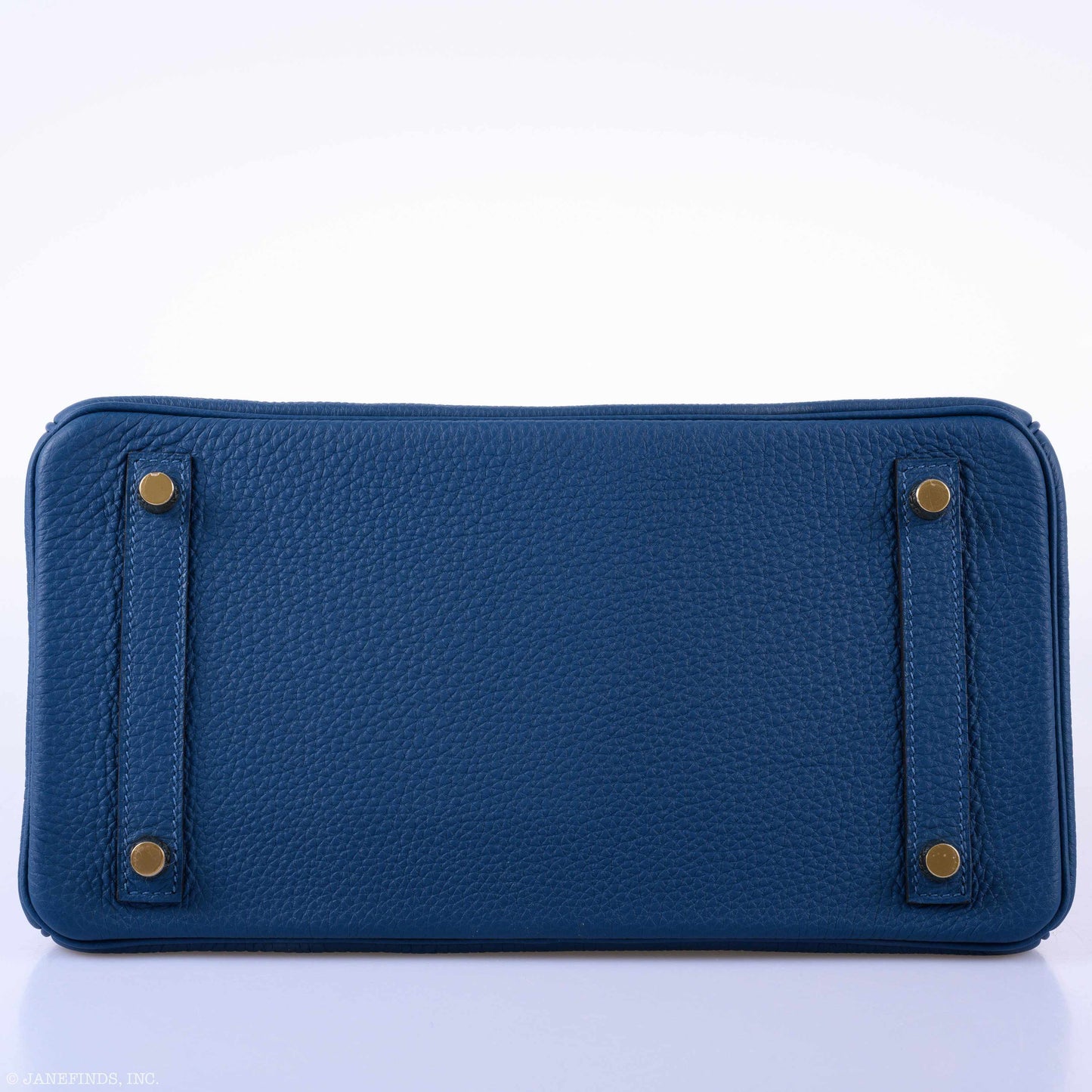 Hermès Birkin 30 Deep Blue Togo Gold Hardware - 2019