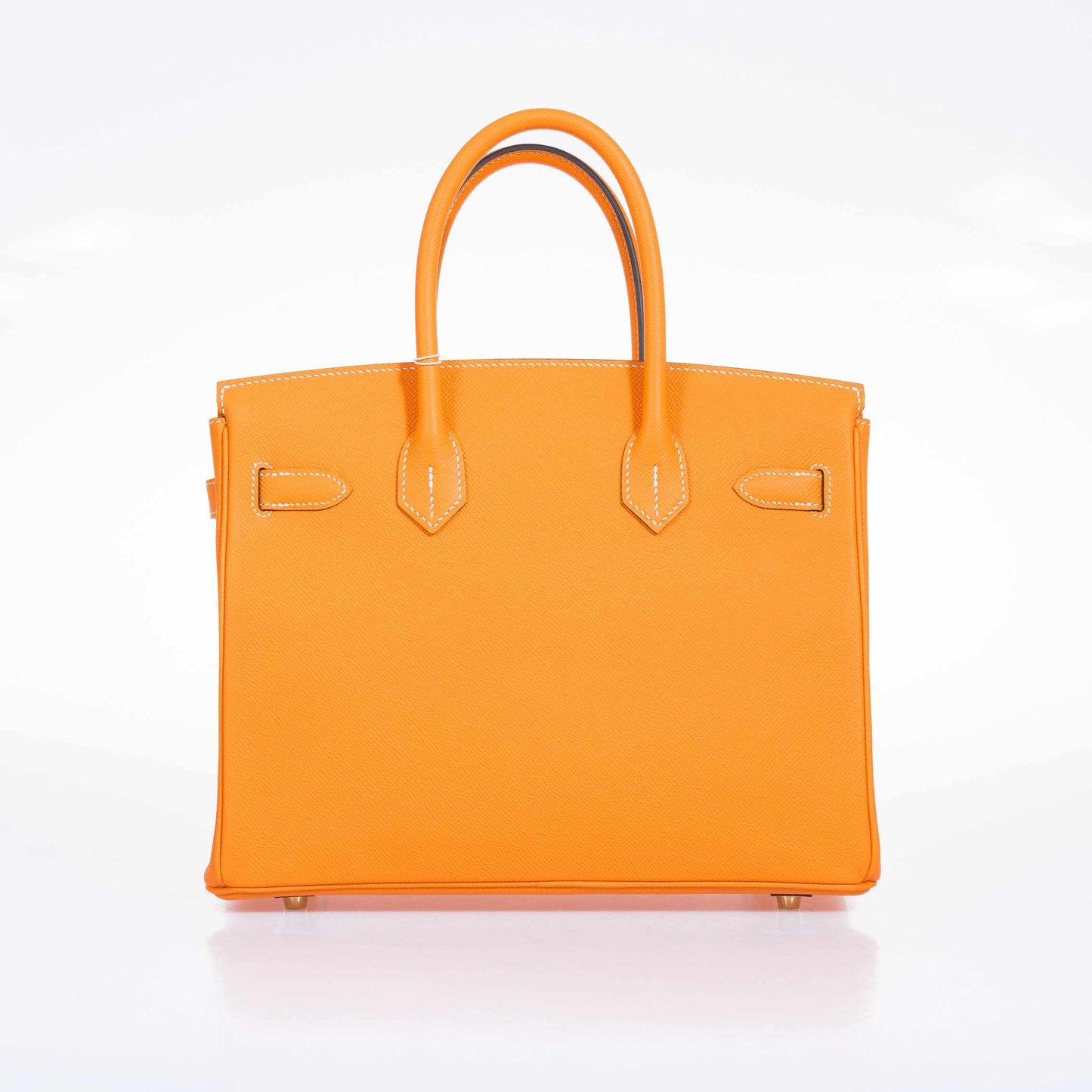 Hermès Birkin 30 Jaune D'Or & Blue Marine Epsom Palladium Hardware