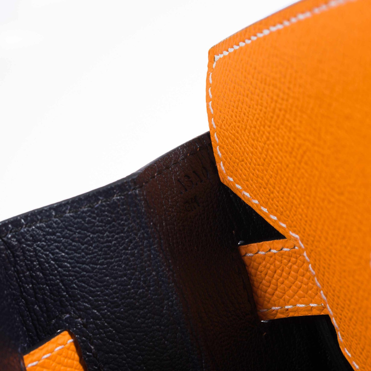 Hermès Birkin 30 Jaune D'Or & Blue Marine Epsom Palladium Hardware