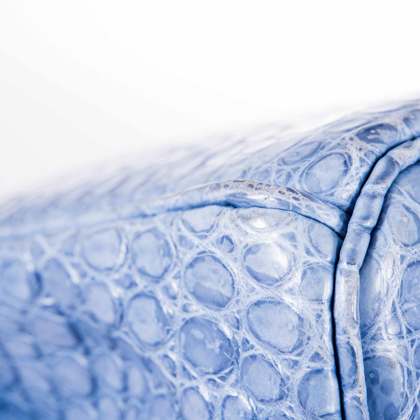 Hermès Birkin 35 Bleu Brighton Porosus Crocodile Palladium Hardware