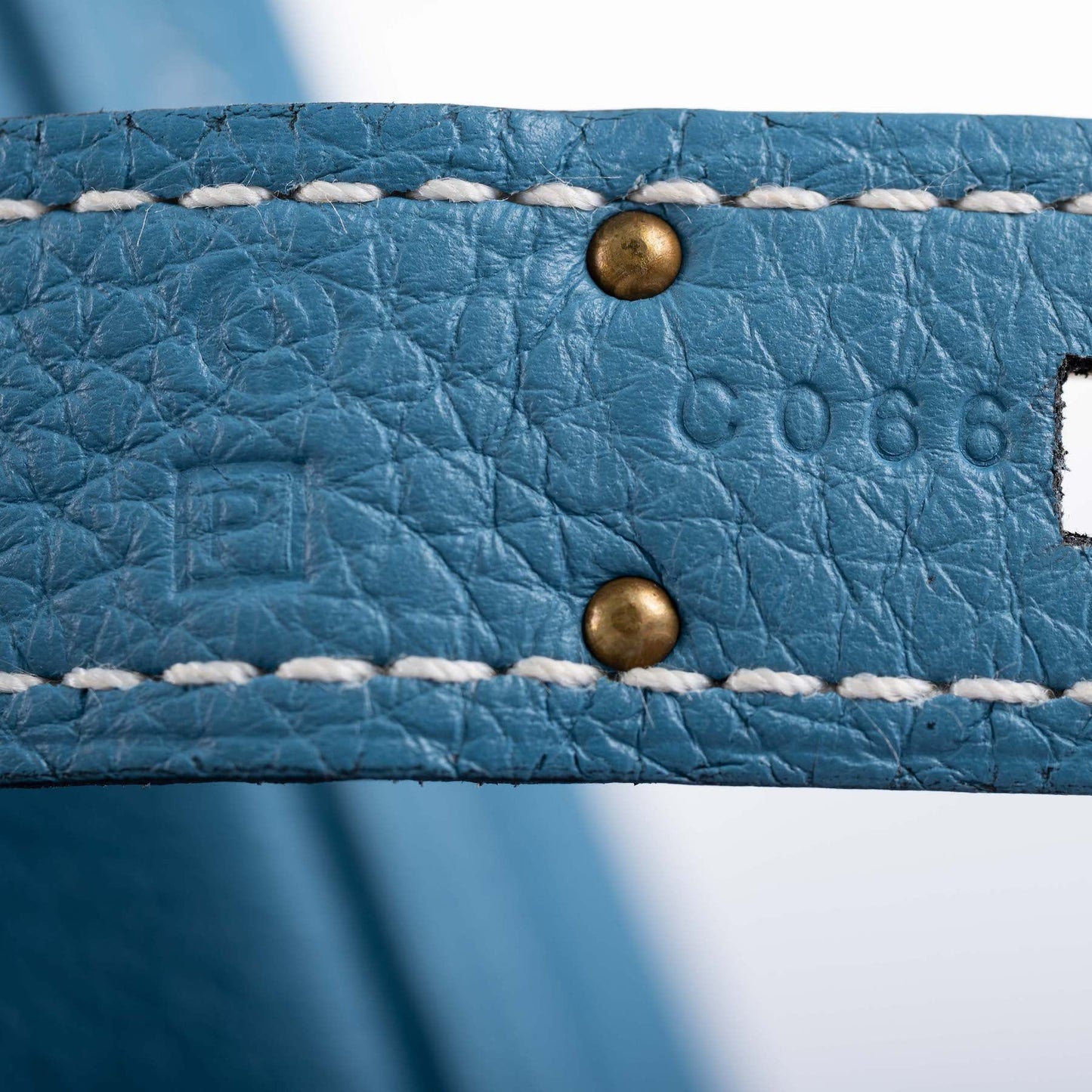 Hermès Birkin 35 Blue Jean Togo Gold Hardware