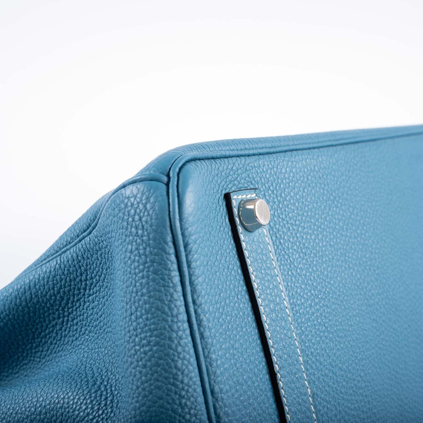 Hermès Birkin 35 Blue Jean Togo Palladium Hardware