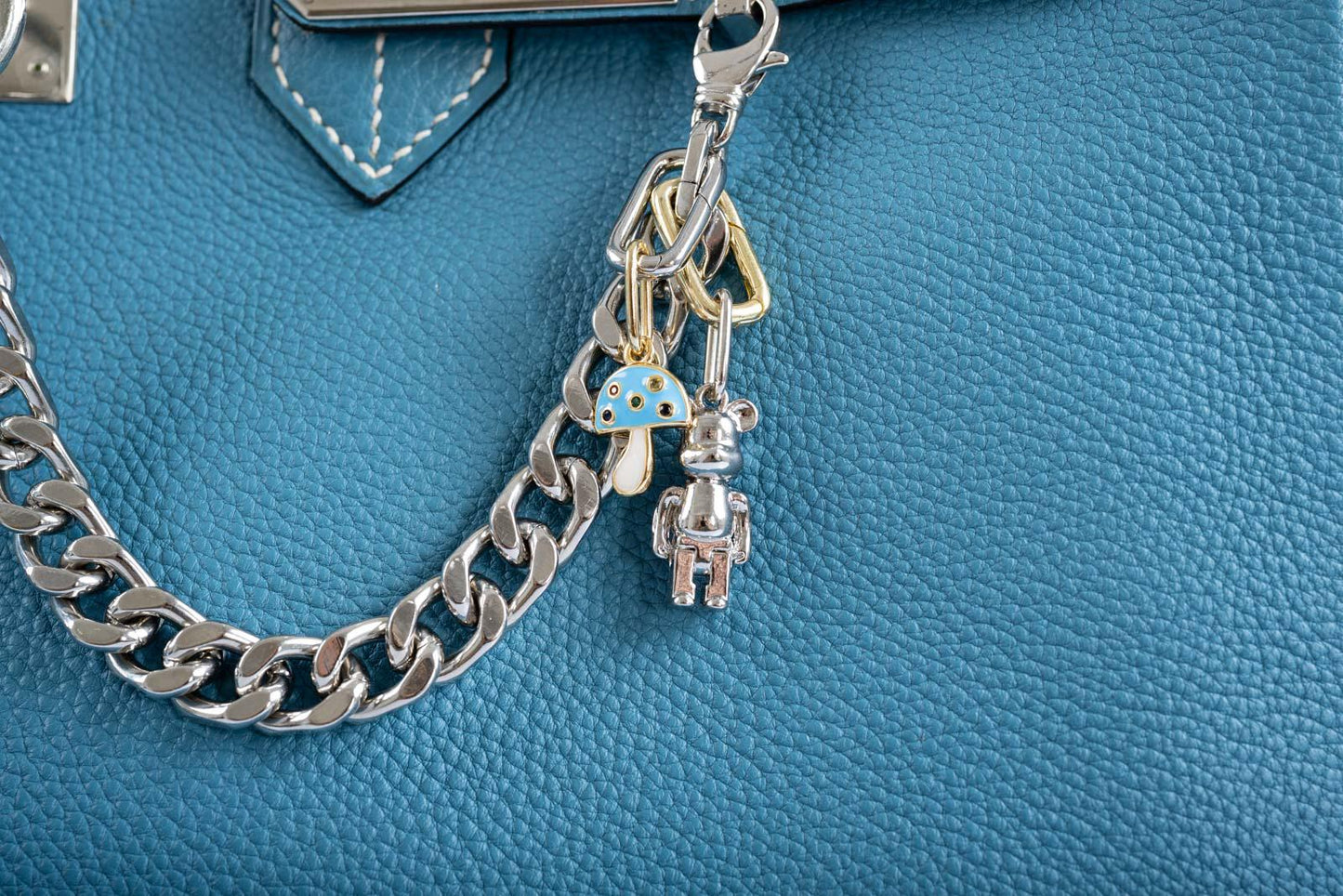 Hermès Birkin 35 Blue Jean Togo Palladium Hardware