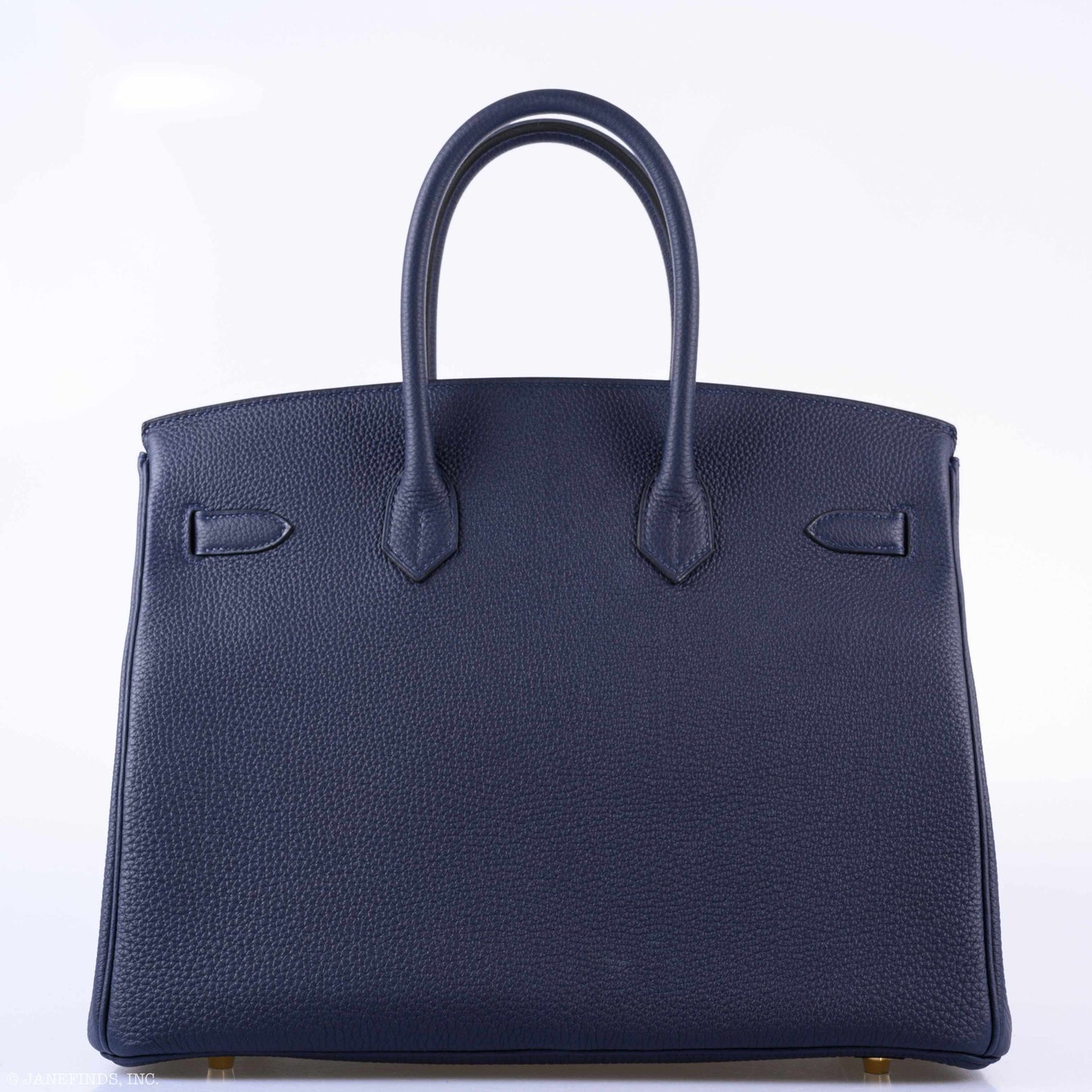 Hermès Birkin 35 Blue Nuit Togo Gold Hardware - 2019, D