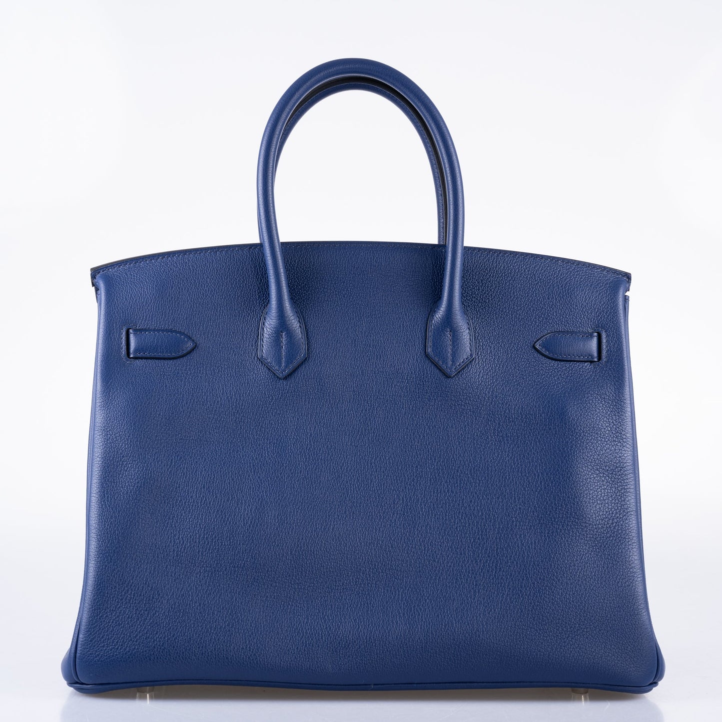 Hermès Birkin 35 Blue Saphire Taurillon Novillo leather Palladium Hardware