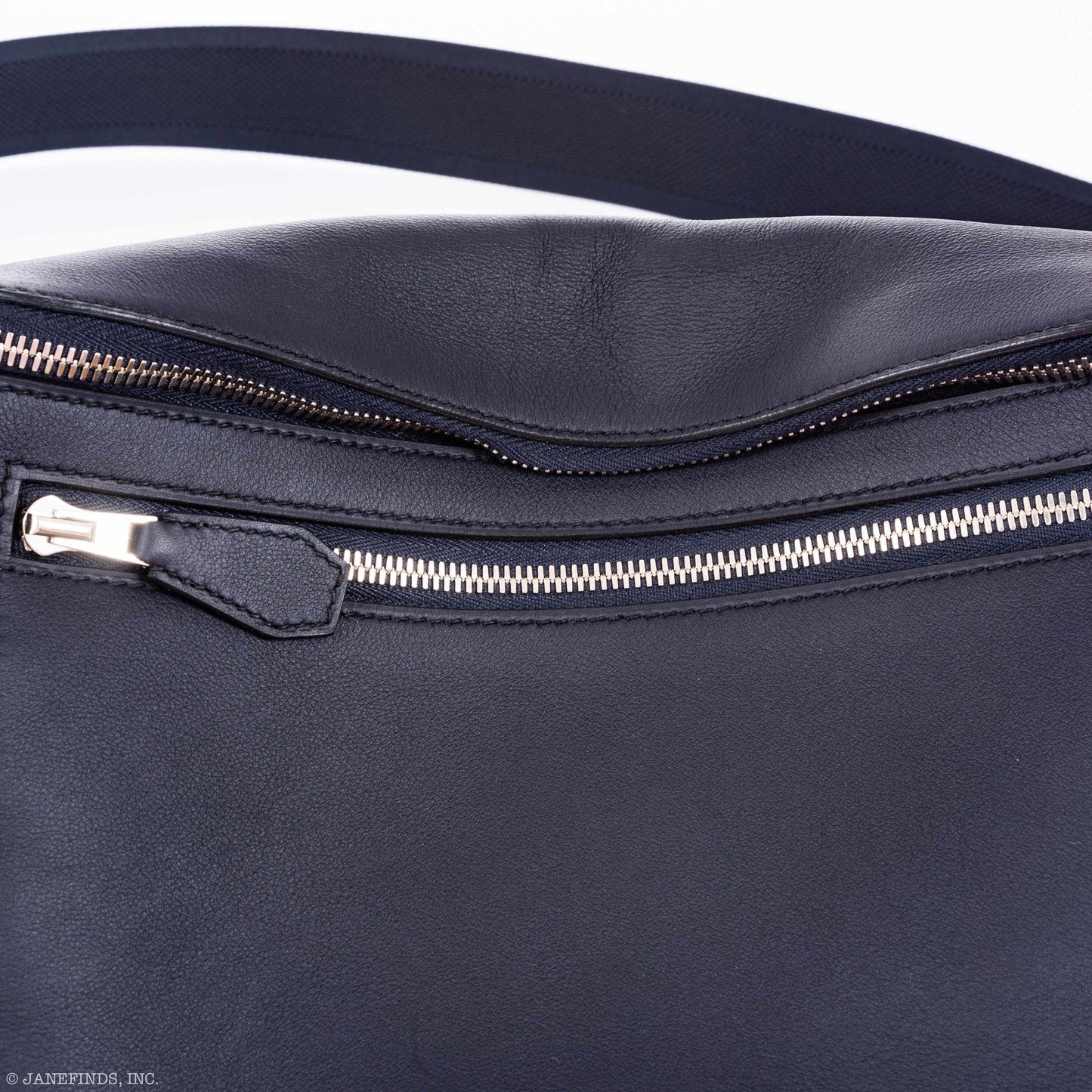 Hermès Cityslide Blue Indigo Cross PM Unisex Taurillon Cristobal - Limited Edition