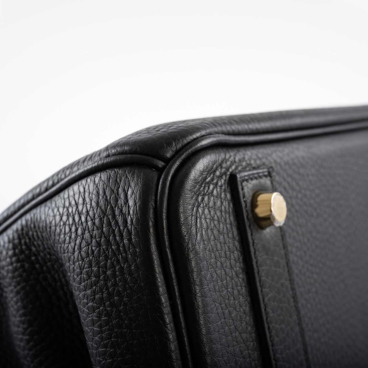 Hermès HSS Birkin 40 Black Togo with Blue Royal Interior Gold Hardware