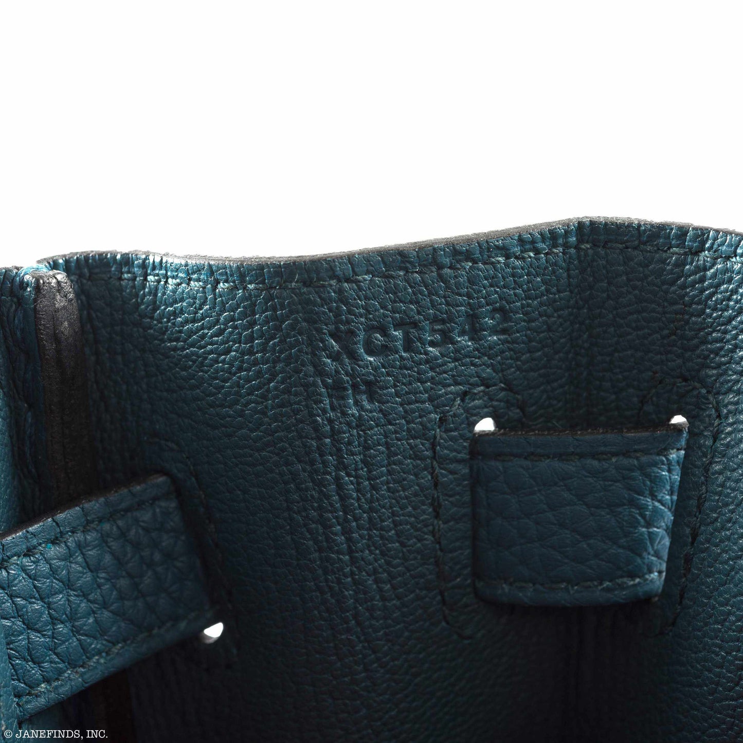 Hermès Kelly 32 Retourne Blue Cobalt Togo Gold Hardware