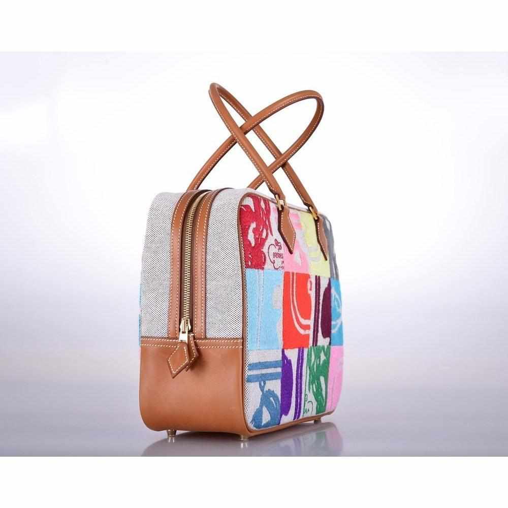 Hermès Plume 32 Plume Multicolor Special Order Palladium Hardware