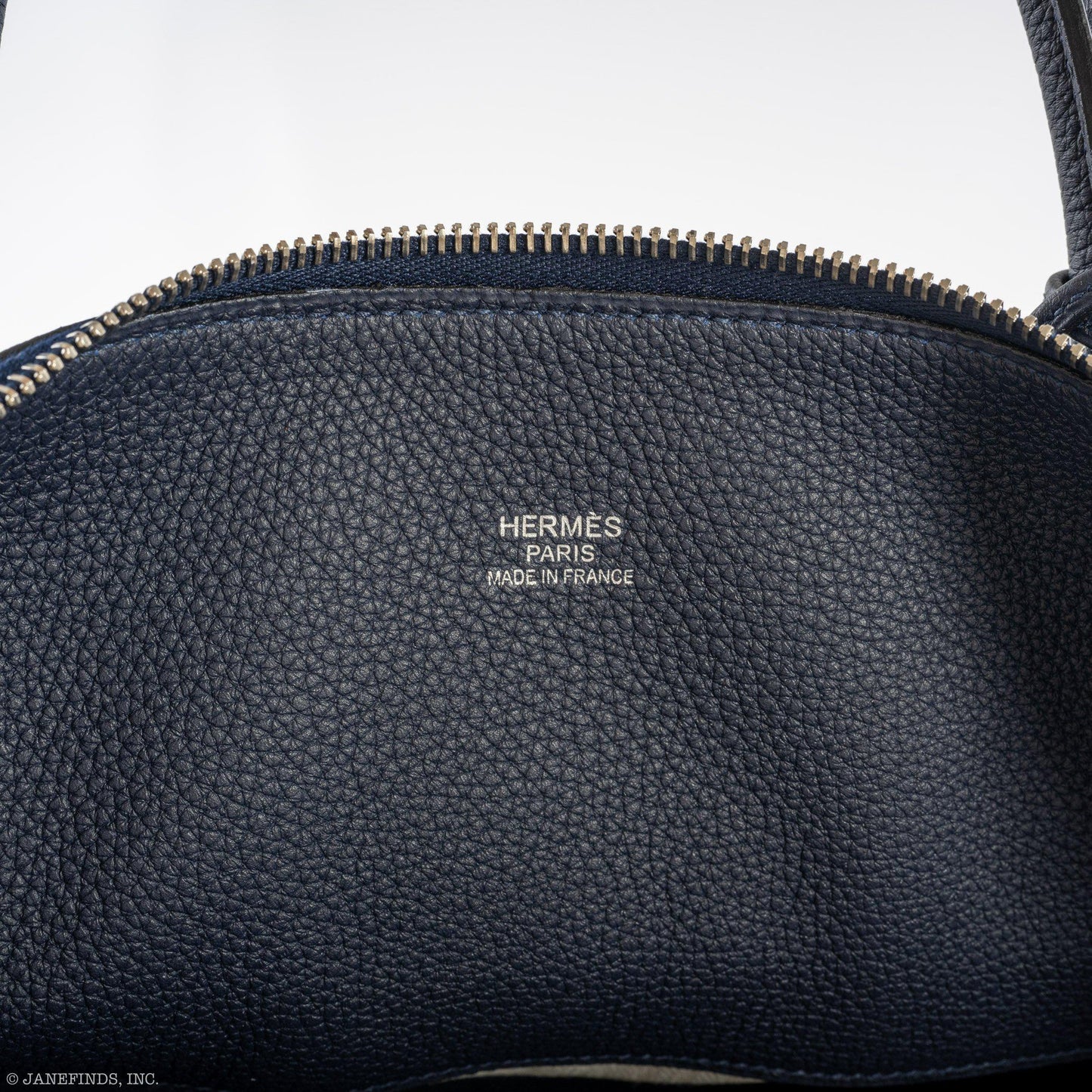 Hermès Shark Bolide 45 Bleu Nuit Togo Palladium Hardware