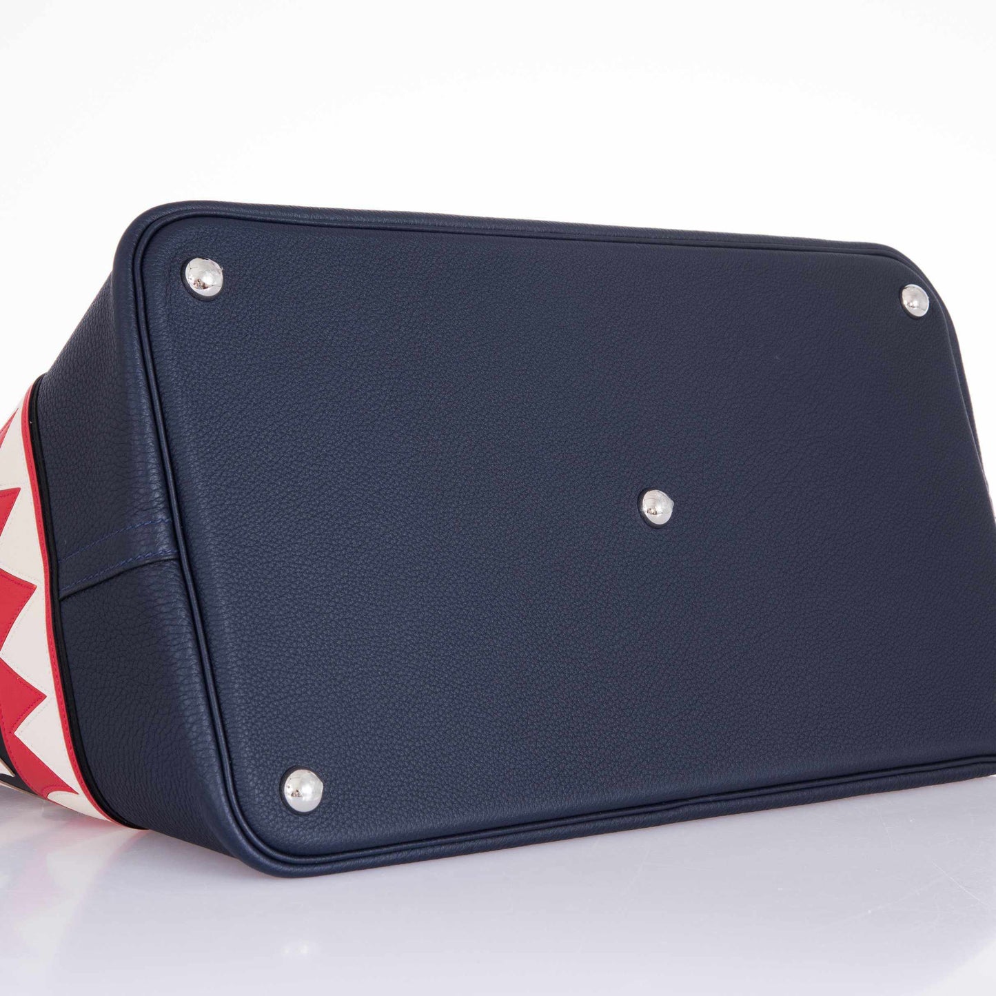 Hermès Shark Bolide 45 Bleu Nuit Togo Palladium Hardware