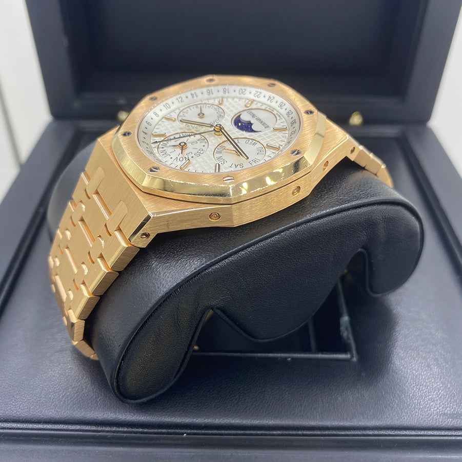 Audemars Piguet Royal Oak Perpetual Calendar 41mm 26574OR Silver Dial Pre-Owned