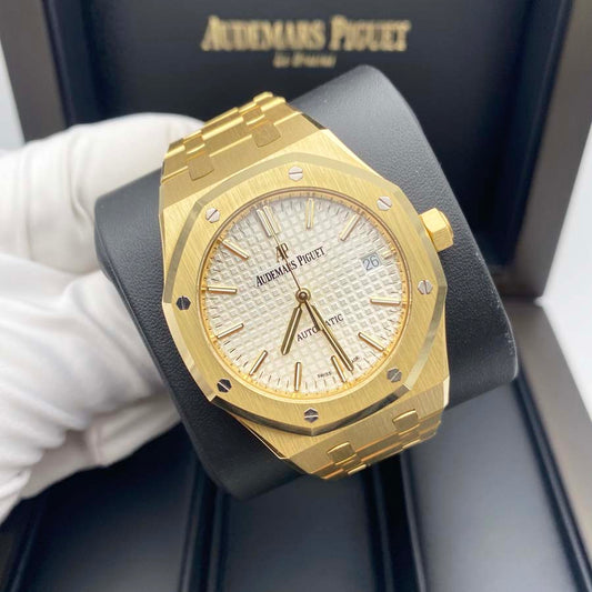 Audemars Piguet Royal Oak 37mm 15450BA Silver Dial Pre-Owned
