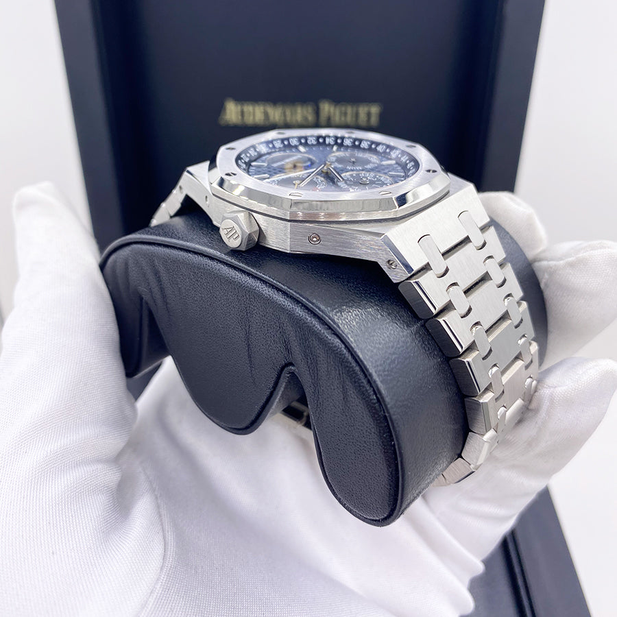 Audemars Piguet Royal Oak Perpetual Calendar 41mm 26574TI.OO.1220TI.01 Blue/Grey Dial Pre-Owned