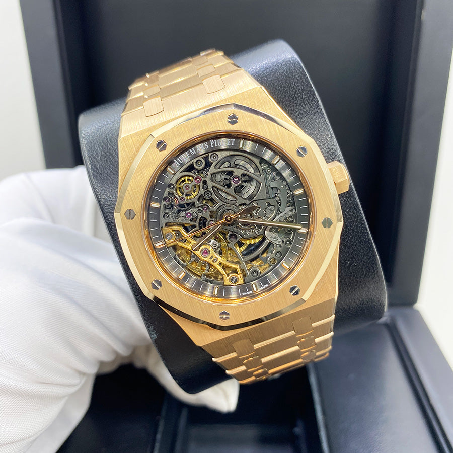 Audemars Piguet Royal Oak 41mm 15407OR.OO.1220OR.01 Openworked Dial Pre-Owned