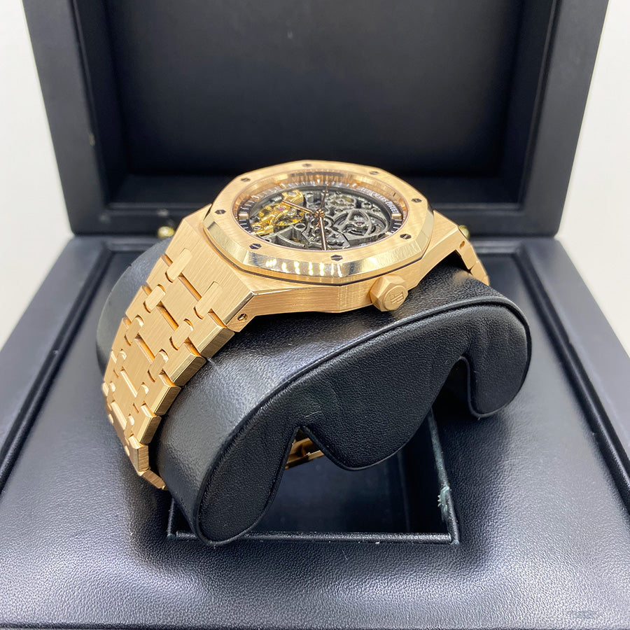 Audemars Piguet Royal Oak 41mm 15407OR.OO.1220OR.01 Openworked Dial Pre-Owned