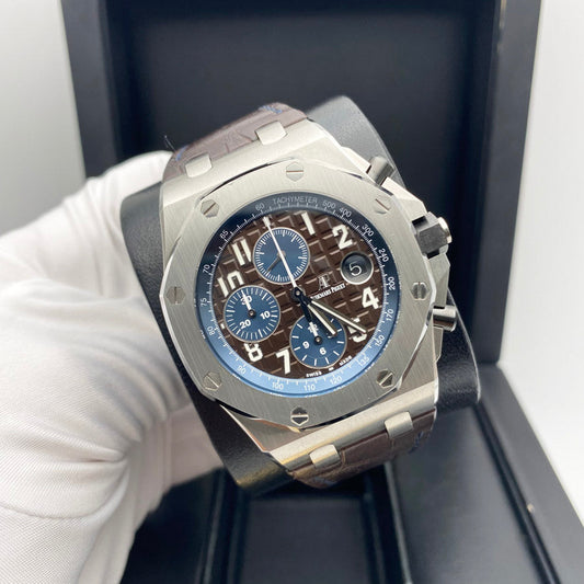 Audemars Piguet Royal Oak Offshore Chronograph 42mm 26470ST Brown Dial Pre-Owned