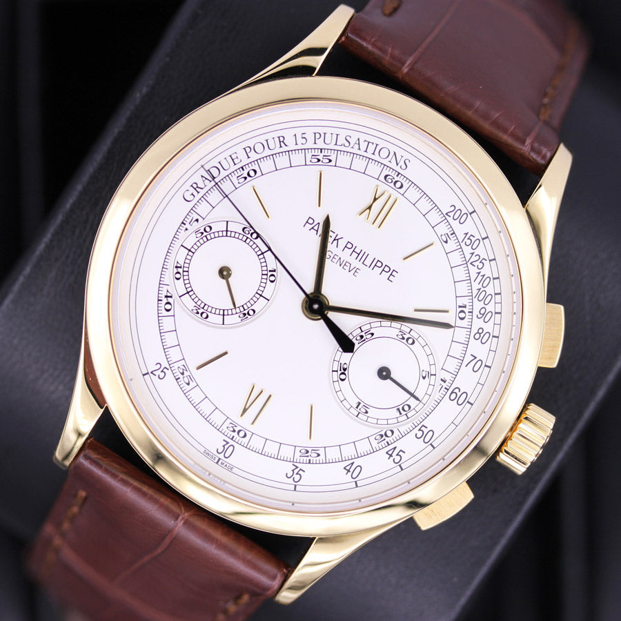 Patek Philippe Chronograph Complication 39mm 5170J Silver Dial Pre-Owned