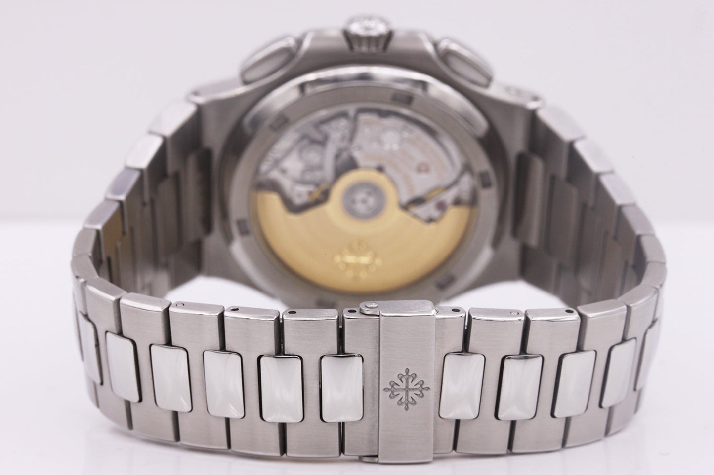 Patek Philippe Nautilus Travel Time Chronograph 40mm 5990/1A Black Dial Pre-Owned