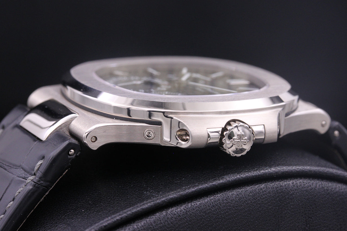 Patek Philippe Nautilus Moon Phases 40mm 5712G Slate Grey Dial Pre-Owned